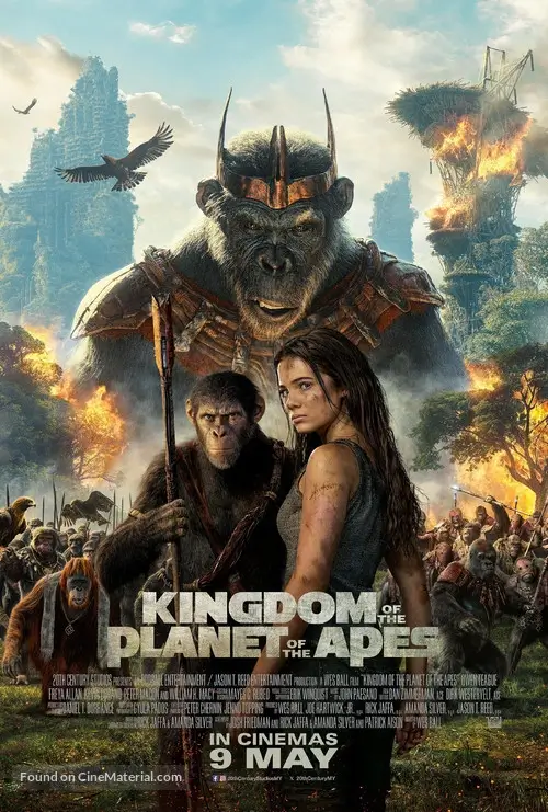 Kingdom Planet Apes Film streamen mit Deutsche IPTV in HD Qualität